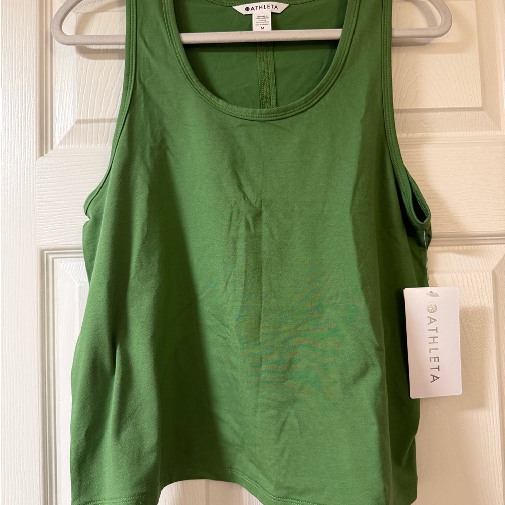 Athleta Green Essential Tank Top